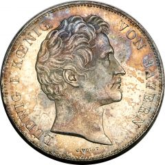 2 Thalers / 31/2 Gulden - Louis I Walhalla