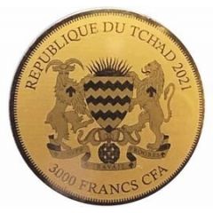 3000 Francs CFA Springbok