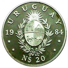 20 Nuevos Pesos World Fisheries Conference, Piedfort Issue