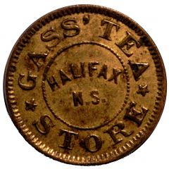 Tea Cheque - Gass' Tea Store Halifax, Nova Scotia