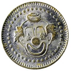 Token - No Cash Value Clown, 22.9 mm