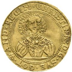 1 Ducat - Christina of Sweden