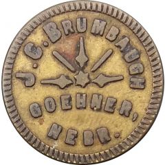5 Cents - J.C. Brumbaugh Goehner, Nebraska