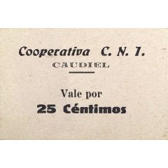25 Céntimos Caudiel