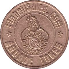 Game Token - PinballSales.com Tom`s River, New Jersey