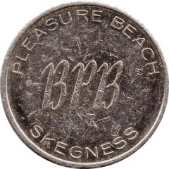 1 Token - Bottons Pleasure Beach Amusement Park Skegness, Lincolnshire