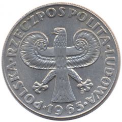 10 Zlotys 700th Anniversary of Warsaw