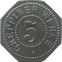 5 Pfennig - Greppin Greppiner Werke