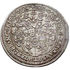 1 Groschen - John Gottfried of Aschhausen Sterbegroschen, Death