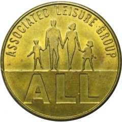 10 Pence - Associated Leisure Group Brass