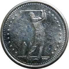 Token - No Cash Value, No Refund Golfer