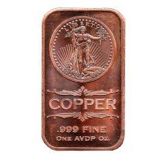 1 oz Copper Liberty