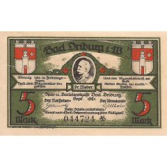 5 Mark Spar- und Darlehnskasse