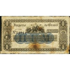 1 Mil Réis Thesouro Nacional, 4th print
