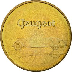 Monnaie de Paris Tourist Token - L`Aventure Peugeot 402 Eclipse