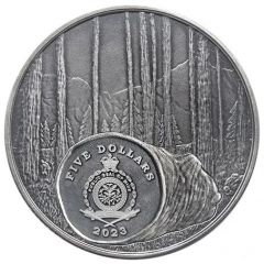 5 Dollars - Charles III Wolf
