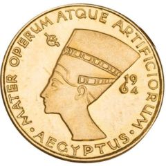 1/2 Ducat - Aureus Magnus Egypt, Nefertiti, Type 2