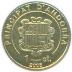 1 Cèntim Pope John Paul II