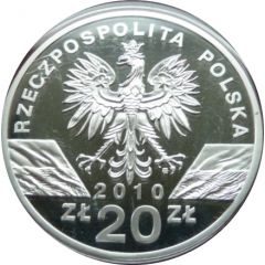 20 Zlotys Podkowiec mały (Rhinolophus hipposideros)