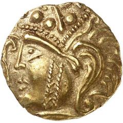 1/4 Stater with tattooed cheek and wolf