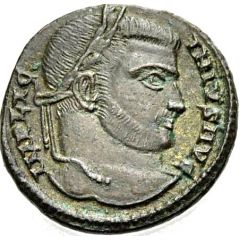 Nummus - Licinius I DN LICINI AVGVSTI VOT XX, Siscia