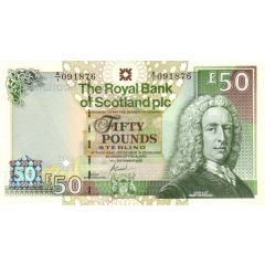 50 Pounds Royal Bank of Scotland