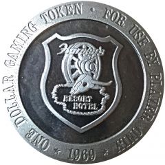 1 Dollar Gaming Token - Harvey’s Resort Hotel Stateline, Nevada