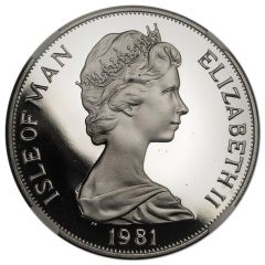1 Crown - Elizabeth II Royal Wedding, Platinum Proof