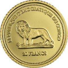 20 Francs Benedictus XVI