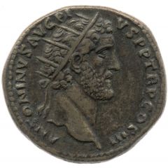 Dupondius - Antoninus Pius and Marcus Aurelius AVRELIVS CAESAR AVG PII F COS S C