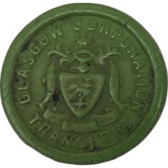 Token - 1/2 Penny - Glasgow Corporation Transport