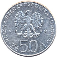 50 Zlotys Bolesław I Chrobry