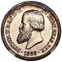 10 000 Réis - Pedro II Pattern