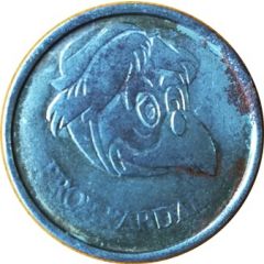 Token - Editora Abril 600, Prof. Pardal