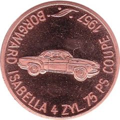 Token - 100 Jahre Deutsche Automobilgeschichte Borgward Bremen