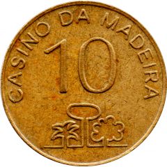 10 Escudos - Casino da Madeira