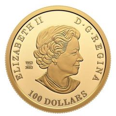 100 Dollars - Elizabeth II Lunar Year of the Dragon