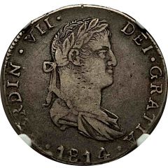 4 Reales - Fernando VII Guadalajara - Royalist coinage