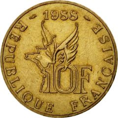 10 Francs Roland Garros