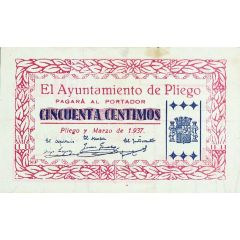 50 Céntimos Pliego
