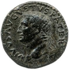 As - Augustus IMP T CAES AVG RESTITVIT S C PROVIDENT
