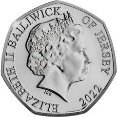 50 Pence - Elizabeth II HMS Victory, cannons firing