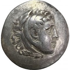 Tetradrachm In the name of Alexander III, Cyme