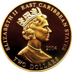 2 Dollars - Elizabeth II Duke of Marlborough