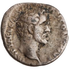 Denarius - Antoninus Pius AVG PIVS P M TR P COS DES II, Minerva and Victory