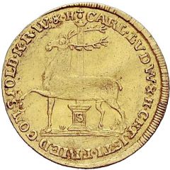 1 Ducat - Charles Louis and Henry Christian Frederick