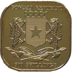500 Shillings John Paul II