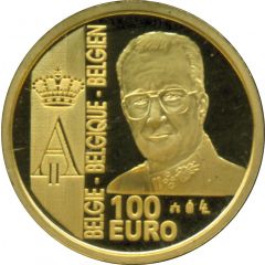 100 Euros - Albert II Franc Germinal