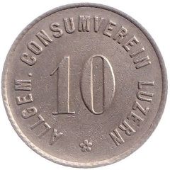 10 Rappen - Allgemeiner Consumverein Luzern