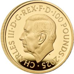 200 Pounds - Charles III Athens; Gold Proof